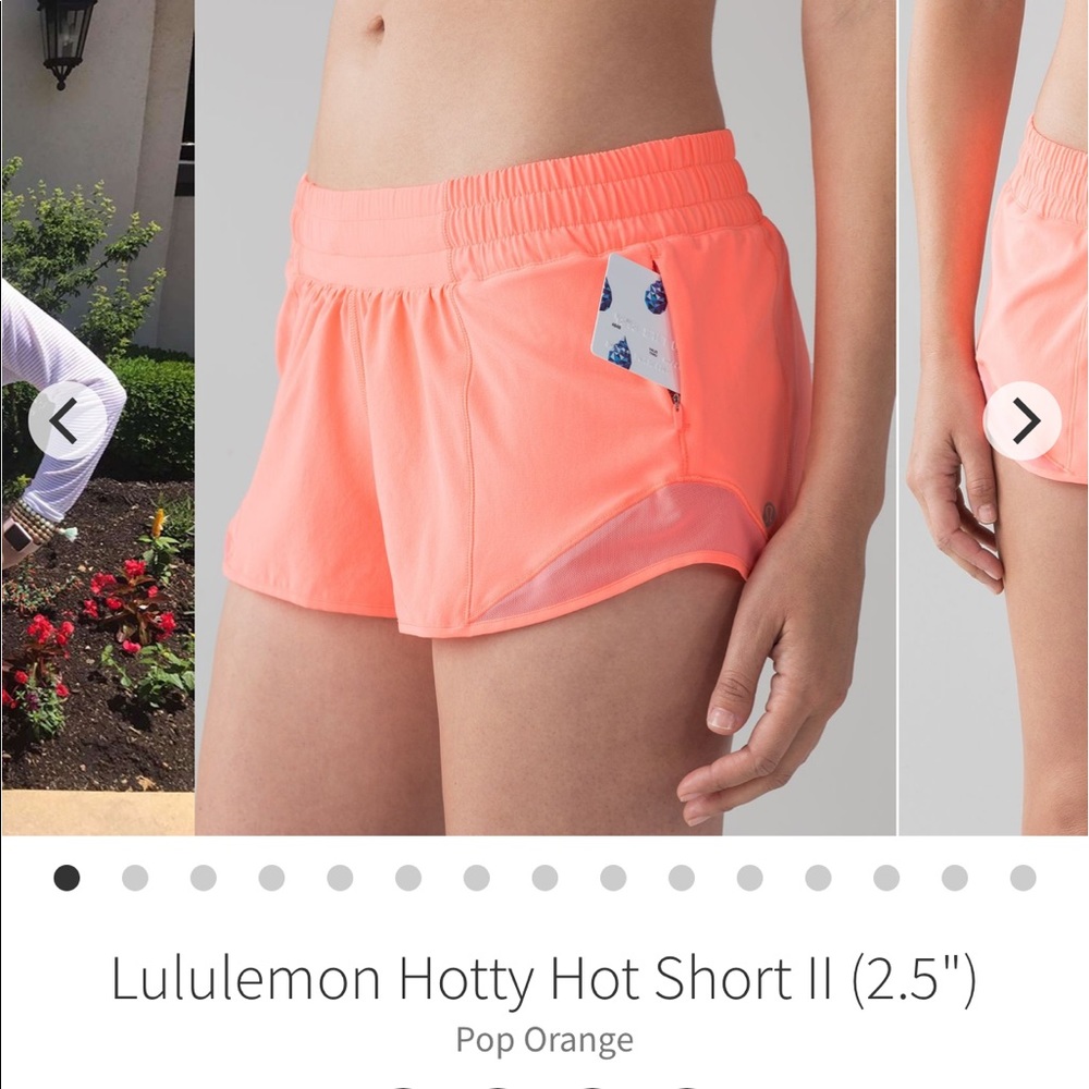 lululemon hotty hot shorts 4-6 ISO!!!!